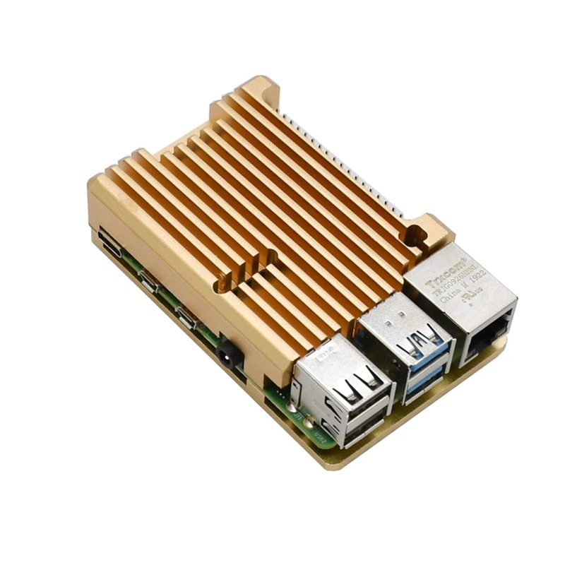 Для Raspberry Pi 4 Модель B защитный чехол из алюминиевого сплава/пассивный охлаждающий