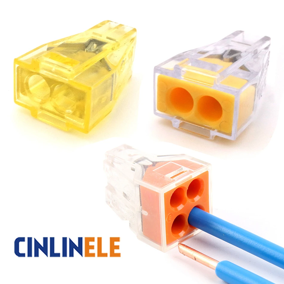 30 Pieces / Lot Wire Fast Connector Solar Conductor Car Terminal Block