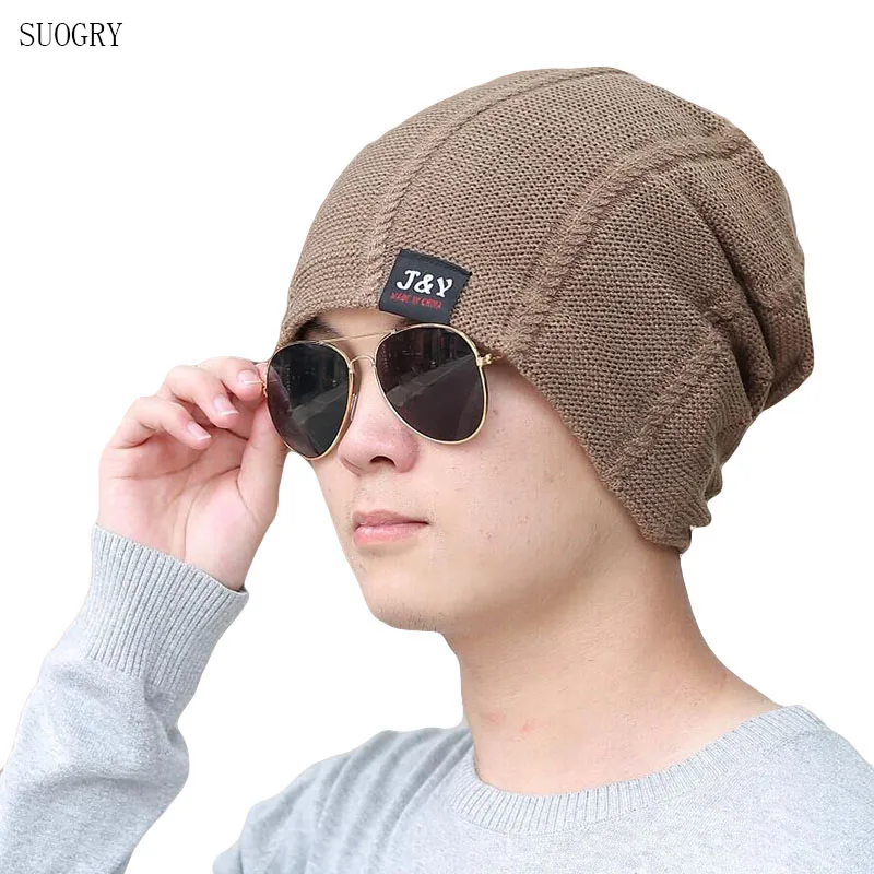 Шапка вязаная зимняя шапка Skullies Beanies мужские шапки Теплые Мешковатые маски Новые модные брендовые зимние шапки для мужчин и женщин вязаная шапка