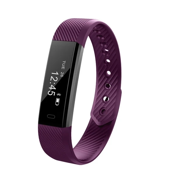 Женские спортивные Смарт-часы мужские IP67 водонепроницаемые Модные умные часы пульсометр кровяное давление шагомер часы для Android iOS - Цвет: purple