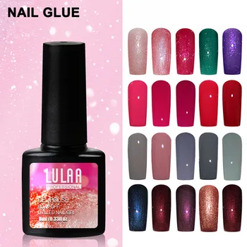 

Pure Glitter Nail Art Gel Polish Soak off UV LED Gel Nail Polish Home Salon Manicure KG66