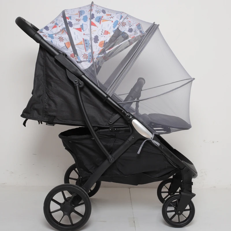 Full Cover Mosquito Net For Baby Strollers Fly Insect Safety Protection Nets Infants Pushchair Summer Mesh Stroller Accessories Baby Strollers best of sale Baby Strollers