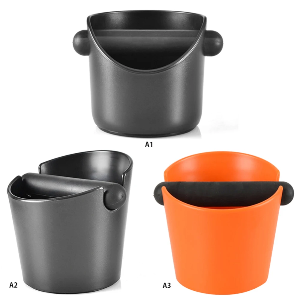 

Stainless Steel Coffee Knock Box Espresso Grounds Waste Bucket Container Durable coffee grind trash bin