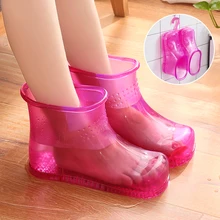 Домашняя противоскользящая Массажная ножная обувь пластиковая ванночка для ног 2 цвета ванная комната Замачивание ног артефакт