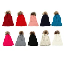 Женская осенне-зимняя шерстяная мягкая теплая вязаная шапка, Женская Вязаная Шерстяная трикотажная шапочка, берет, лыжная шапка, мешковатая зимняя теплая шапка