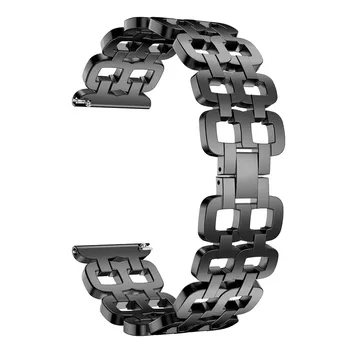 

Luxury Stainless Steel Bracelet Strap Band Wrist Band Fashion Watch Strap Replacement For Fitbit Versa Smart Watch Accessories