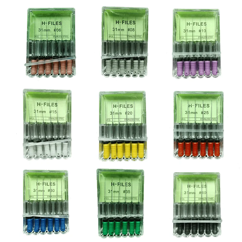 

5Box /Lot Dental Tools Root Cannal Endo H File 31mm Stainless Steel Endodontic Instruments Dentist Odontologia