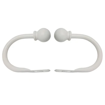 

2Pcs Curtain Tiebacks Convenient Drape Tie Backs Pearl Decorative Rope Holdback Holder
