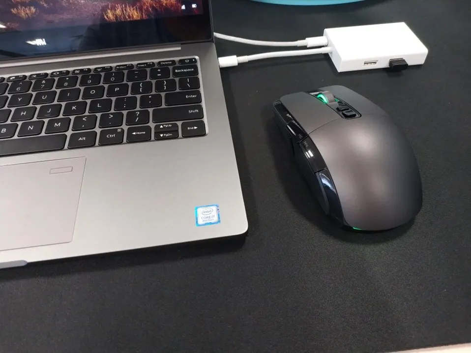 Xiaomi Беспроводной игровой Мышь 7200 Точек на дюйм USB 2,4 ГГц RGB Подсветка игровой Оптический Перезаряжаемые 32-битный ARM компьютер Мышь