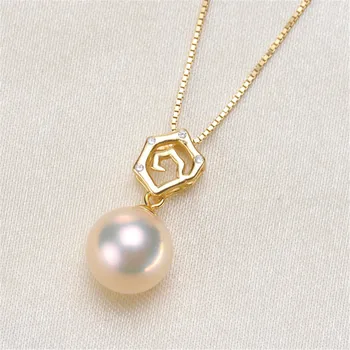 

Pendant Mount Pearl Accessories 925 sterling silver pendant of the same design Jewelry DIY No Pearl Free Shipping
