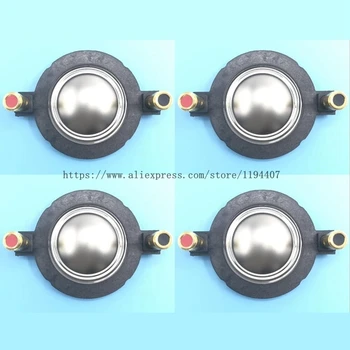 

4PCS/LOT 34.4MM Tweeter Diaphragm Voice Coil Titanium Film 34.5MM 34.5 core components With Column 90MM