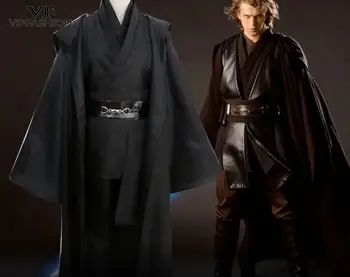 

VIP FASHION Star Wars Costume Anakin Skywalker Cosplay Carnival Anime Disguise Party Clothing Set Halloween Cosplay Costume