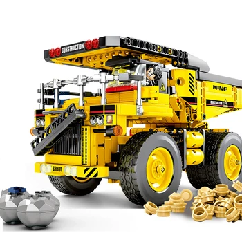 

807pcs Dump Truck Building Blocks Compatible Technic Tipper Car City Engineering Construction Bricks Toys For Children Gift