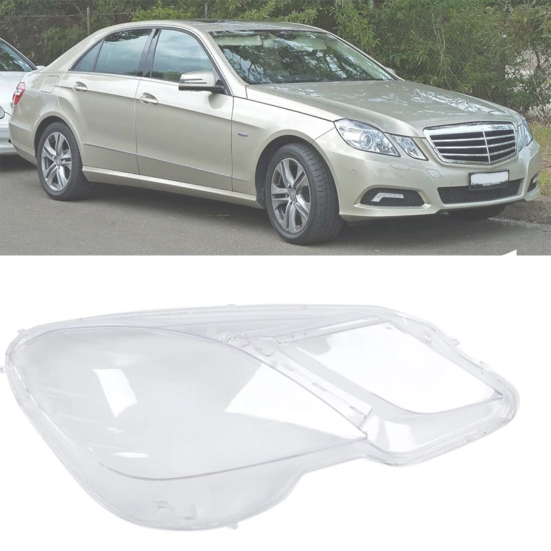 

Headlight Lens Clear Lens Auto Shell Cover for Mercedes-Benz W212 E200 E260 E300 E350 2009 2010 2011 2012
