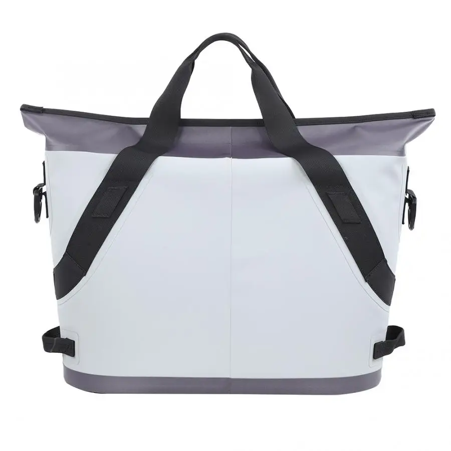 22L сумка для пикника мультиохлаждающая утолщенная изоляция хлопок открытый пакет для холодильника с плечевым ремнем походная сумка-холодильник 50x28x45 см