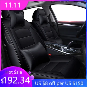 

CAR TRAVEL Custom real leather car seat cove For renault logan LAGUNA captur kadjar fluence laguna scenic KOLEOS megane-cc cover