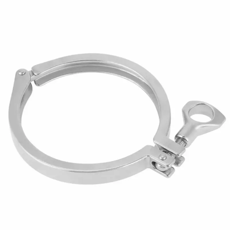 4 Концевая крышка с 4 наконечниками и 4Tri-clamp+ 4 PTFE прокладки санитарно SS316 комплект
