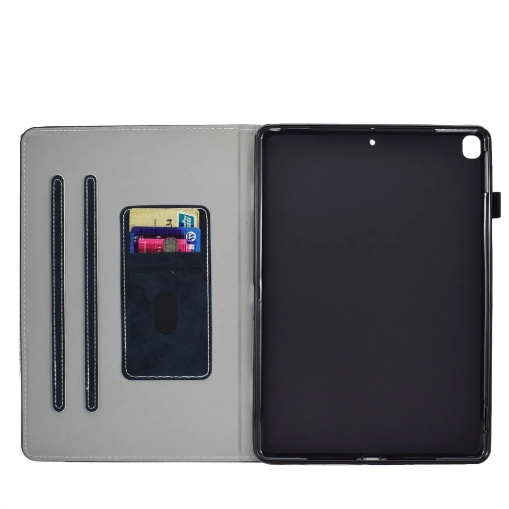 Мягкий ТПУ чехол для задней панели I-Pad 10,2 чехол I-Pad 7-го поколения Чехол тонкий складной чехол с подставкой легко устанавливается и снимается 1018