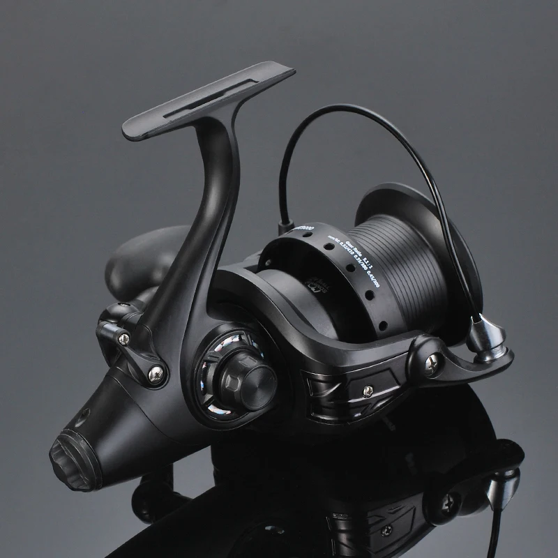 

12+1 Spinning Reel with Front and Rear Double Drag Carp Fishing Reel Left Right Interchangeable for Fishing Saltwater Freshwater