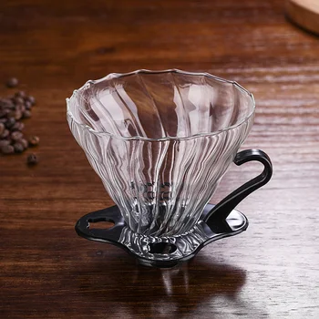 

Reusable Glass Coffee Filter Heat Resistant Coffee Drip Filter Practical Cup Coffee Filter Funnel Durable Coffee Accessory