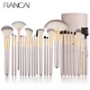 RANCAI Profissional Makeup Brushes Set 12/18/24pcs Soft Cosmetic Foundation Powder Blush Eyeliner Brush with Bag ► Photo 2/6