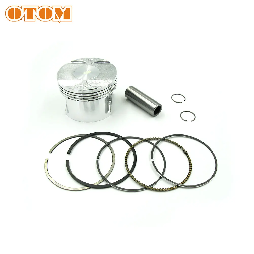 OTOM Поршень двигателя мотоцикла кольцо Pin Клип комплект для HONDA AX 1 NX250 NX 250 ATV Dirt Bike Go
