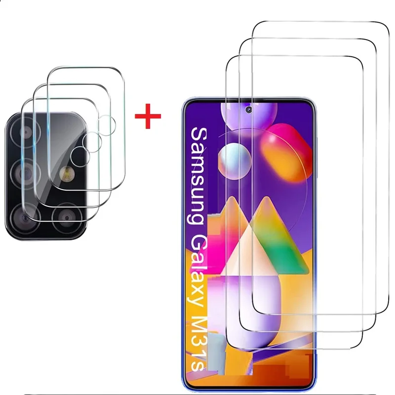 

For Samsung Galaxy M21 / M31 / Prime 6.4" 9H Hardness 2.5D Toughened Tempered Glass Film Screen Protector Guard