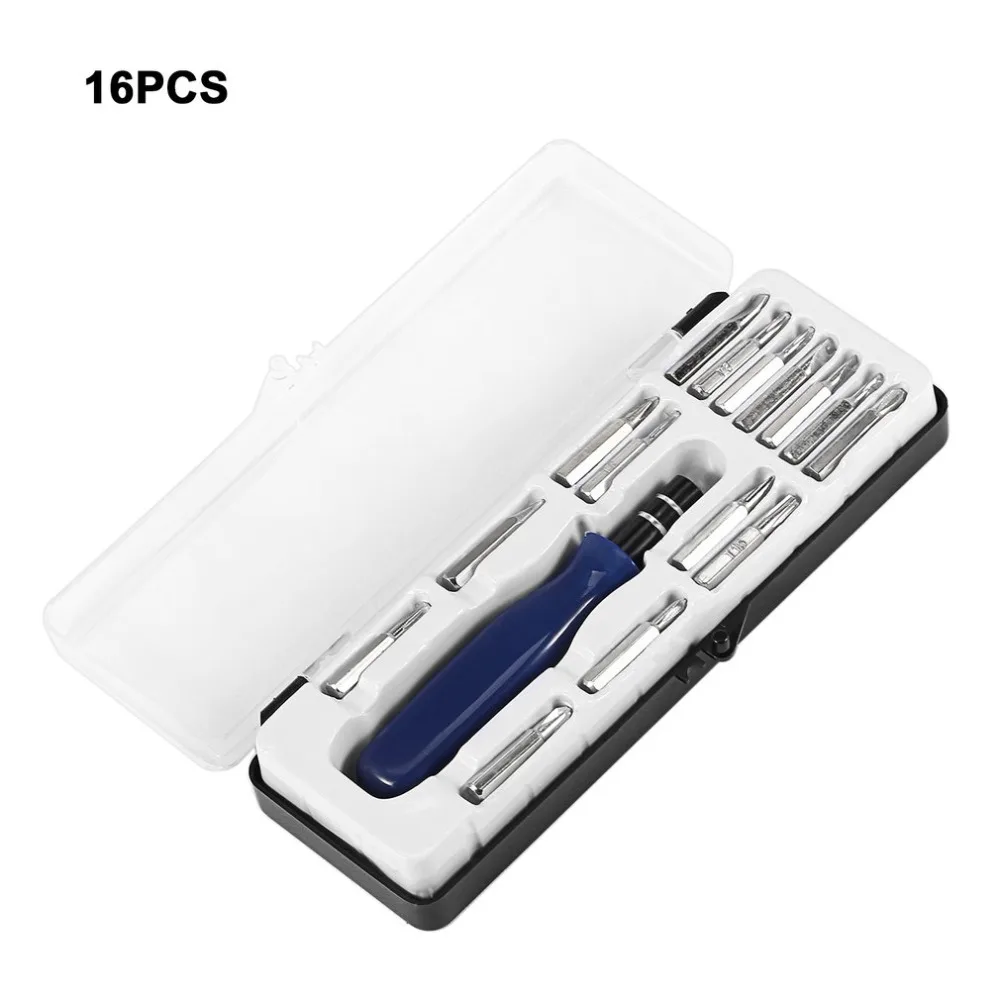 

16 In 1 Multifunctional Precision Screwdriver Sets High Speed Carbon Steel Screwdriver Set Mobile Phone Tablet Repair Tools