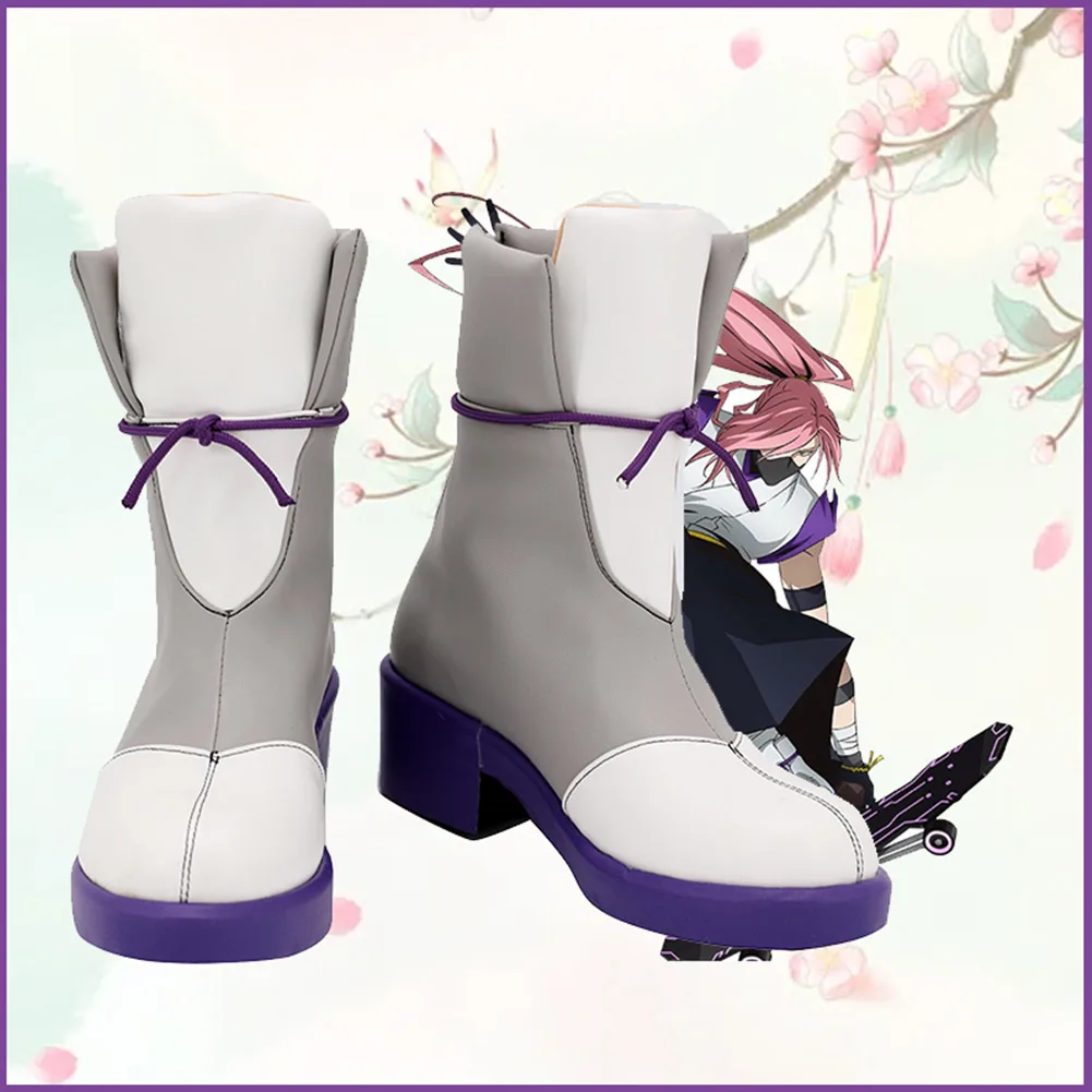 

SK8 the Infinity Cherry blossom Cosplay Shoes Boots Halloween Costumes Accessory Custom Made