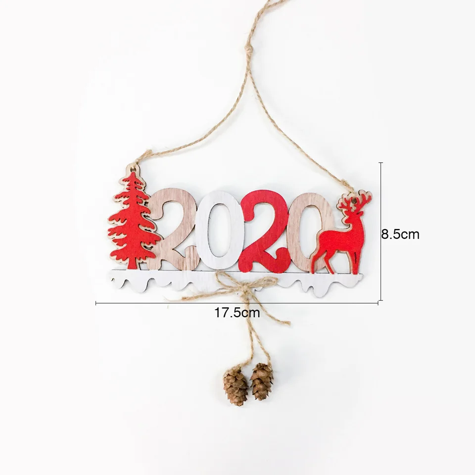 NICROLANDEE, рождественские, новогодние деревянные украшения, подвески, деревянные поделки, подвесное дерево, детский подарок, вечерние украшения 62