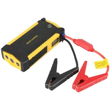 GKFLY, автомобильное зарядное устройство, пусковое устройство, портативное, высокая емкость, аварийное, бензиновое, дизельное, пусковое устройство, кабель, 12 В, многофункциональная батарея