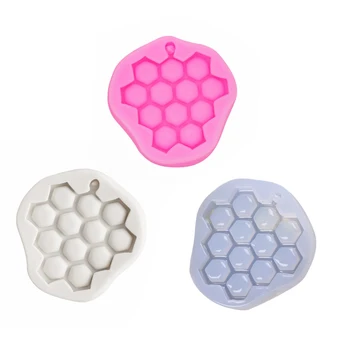 

1pcs Honeycomb Silicone Mold Cake Baking Tools DIY Ice Tray Chocolate Mould Pastry Bread Cake Tools Plaster Silicone Mold