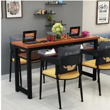 Маникюрный Стол и стул набор простой современный двойной черный маникюрный магазин стол специальная цена ретро Маникюрный Стол одиночный