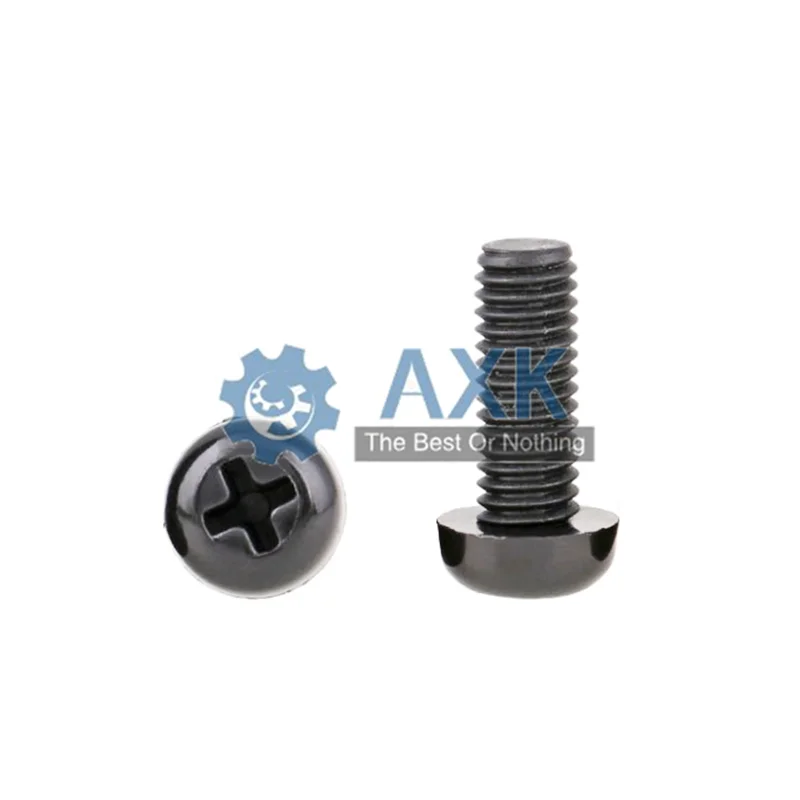 

50Pcs M2.5 M3 M4 ISO7045 DIN7985 GB818 Nylon Cross Recessed Pan Head Screws Plastic Spacer Phillips Screw