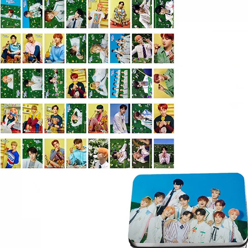 3 40 шт./компл. KpopTHE BOYZ членов личные индивидуальные карты команда ЛОМО карта Фотокарта вентиляторы подарки - Цвет: 3