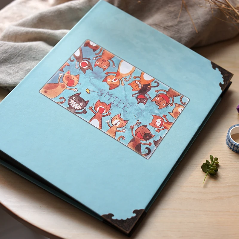 

Paste DIY Album Waterproof Family Growth Album Creative Gift Polaroid Photo Album Scrapbook Autograph Cabinet Type Memory Book