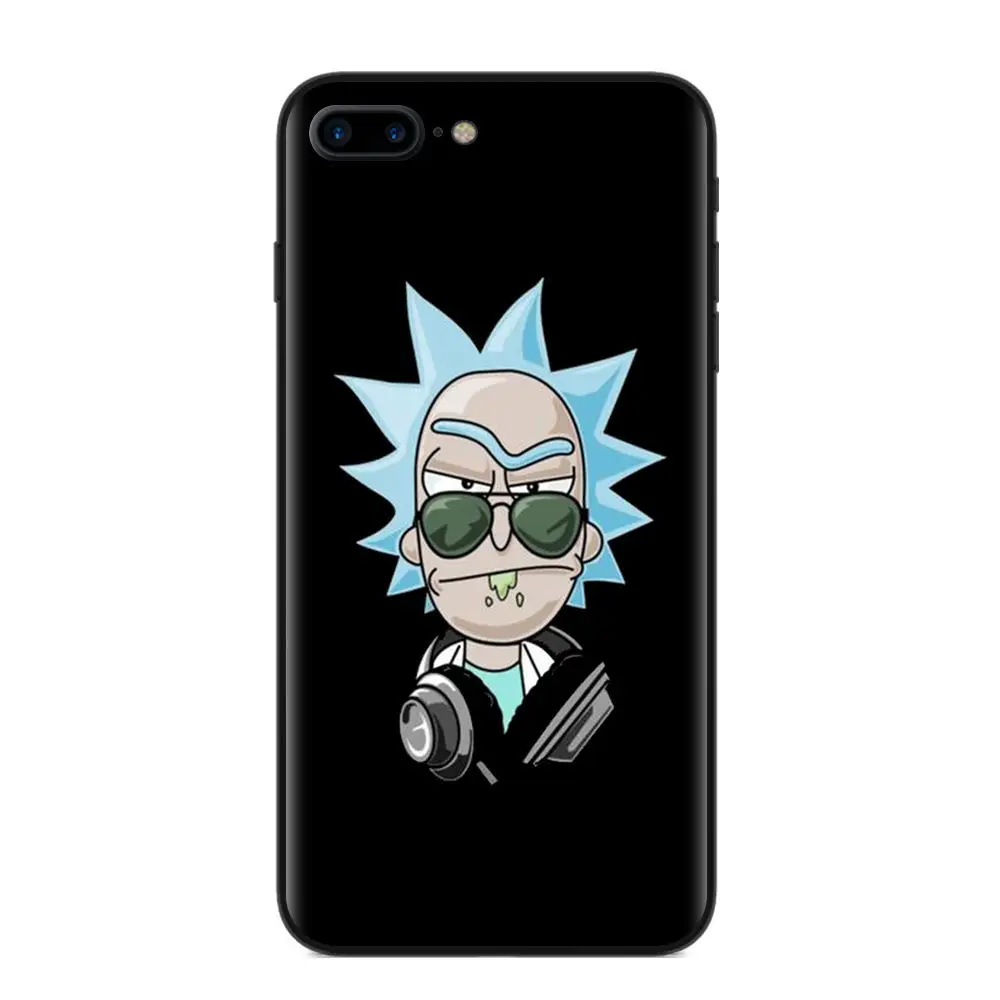 TPU A2063 Горячая Распродажа, чехол для телефона с аниме Риком и Морти для iphone 11 PRO MAX 7 5S SE 6s 7 8 Plus, чехол из ТПУ для iphone X XR XS MAX, чехол - Цвет: TPU A2063