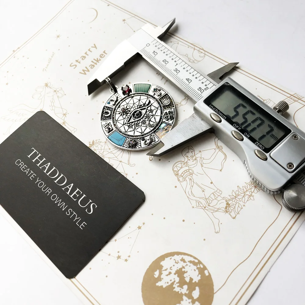 Pendants Amulet Magical Lucky Symbols Attract All Eyes,2021 Summer New Jewelry 925 Sterling Silver Accessorie Gift For Women Men - Image 2