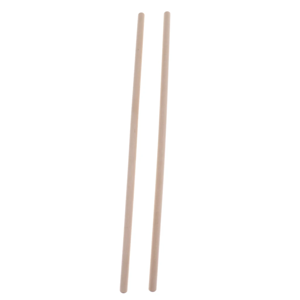 1 Pair Walnut Soild Wood Percussion Drumsticks Drum Stick For Drummer