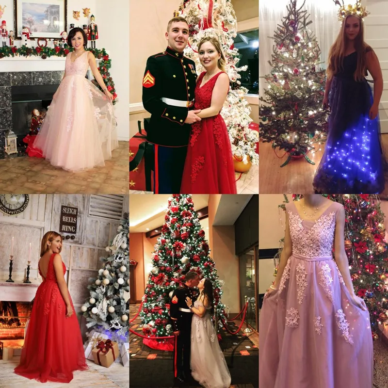 Günstige Auf Lager Doppel V Neck Spitze Lange Abendkleid Robe De Soiree Chiffon Abend Prom Kleider mit Perlen Abend Party kleider