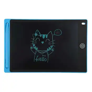 

12Inch Portable Digital Lcd Drawing Tablet Writing Graphic Board Memo Notes Reminder Notepad With Stylus Pen With Cr Battery For