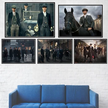 

Peaky Blinders Cillian Murphy TV Show Art Poster Canvas Painting Wall Picture Home Decor Posters and Prints
