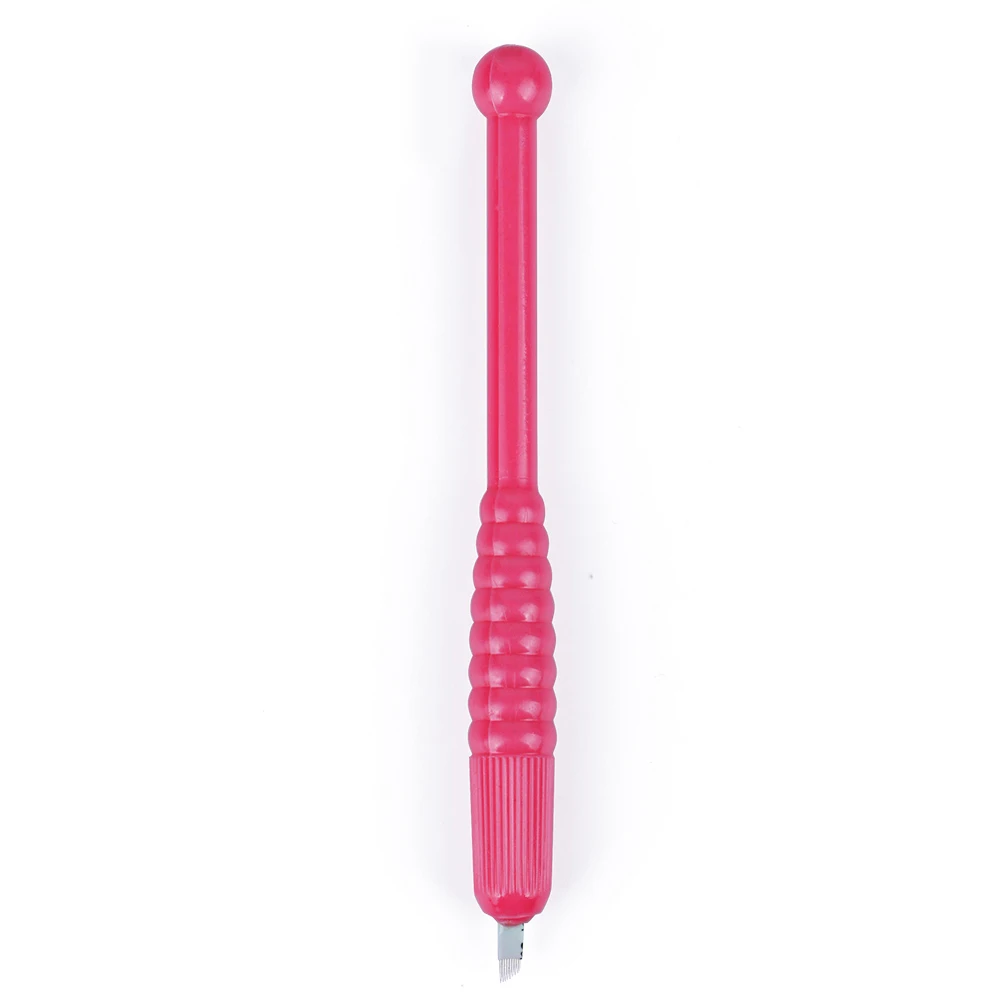 

10pcs Sterilized Disposable Microblading Manual Pen Microblade with Eyebrow Permanent Makeup