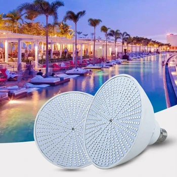 

120V Color Change Led Swimming Pool Lamp Fixture Light Bulb With Remote Control