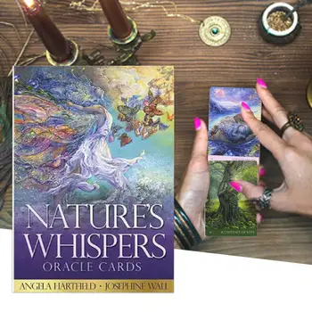 

Tarot Cards Nature's Whispers Oracle Cards Board Games Party Supplies for Adult Children