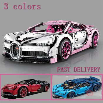 

Technic Car Series Supercar Bugattis Model Building Blocks Bricks Sets Kids Toys lepinings 42083 with New 42083 Assembly Gifts