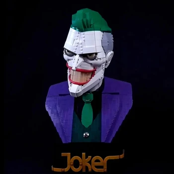 

2020 Moc Dc Super Hero The Joker Clown Warrior Bust Mech Batman Robot Armor Building Blocks Sets Bricks Kids Kits Movie