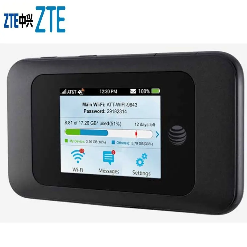 Множество 10 шт. мобильных Wi-Fi модемов ZTE MF985 AT&ampT | Компьютеры и офис