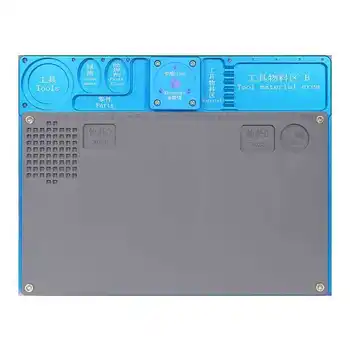 

WL mini Microscope Fixed Base integrated Multifuctional Aluminum Alloy Mat phone PCB Repair pad with welding workbench