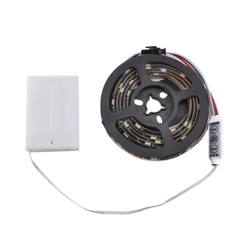 

WS68 12 RGB 5050 SMD LED Strip Lamps Waterproof Flexible LED Tape Light 5V Lamp White Strip Light With Battery Box